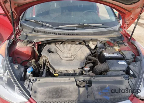 2016 Hyundai Veloster z USA, uszkodzony, nr VIN KMHTC6AD9GU297471